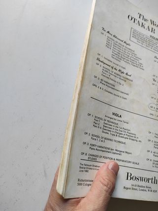 Ševčík: Escalas y arpegios violín