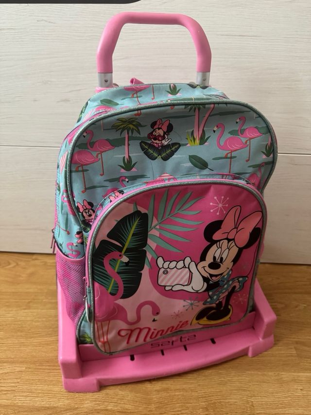 Mochila Minnie Mouse con ruedas