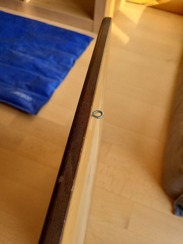 Diseño de casas bordado a mano