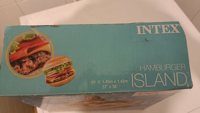 Isola Hamburger INTEX gonfiabile