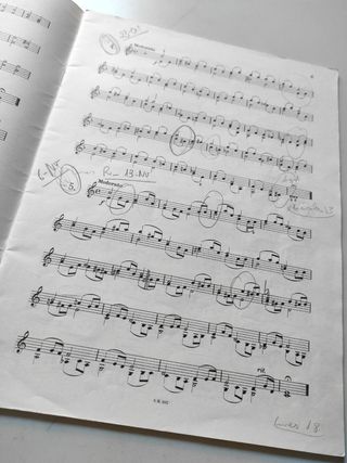 Polo Estudios dobles cuerdas violín 