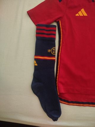 Equipación España Adidas - Roja y Azul