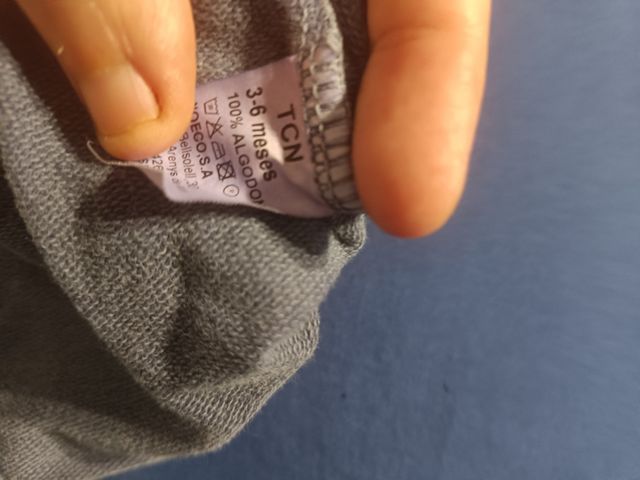 Sudadera bebé TCN (3-6 meses)