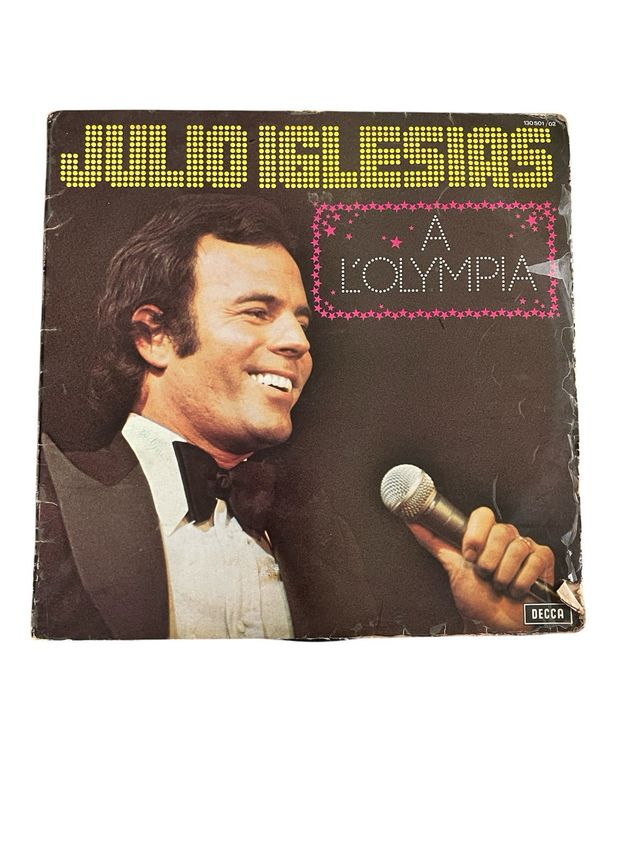 Vinilo Julio Iglesias - A L'Olympia