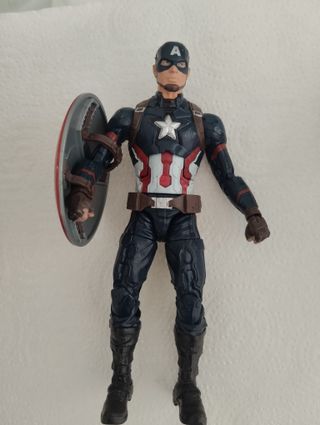 Pack Figuras Marvel: Capitán América, Iron Man, Fa