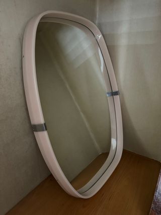 Espejo vintage rosa años 70