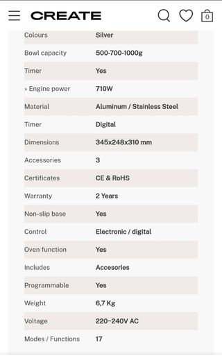 Panificadora IKOHS Create