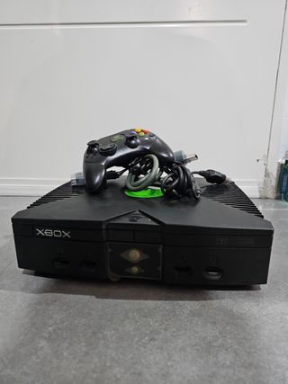 Xbox clásica con disco duro 40gb