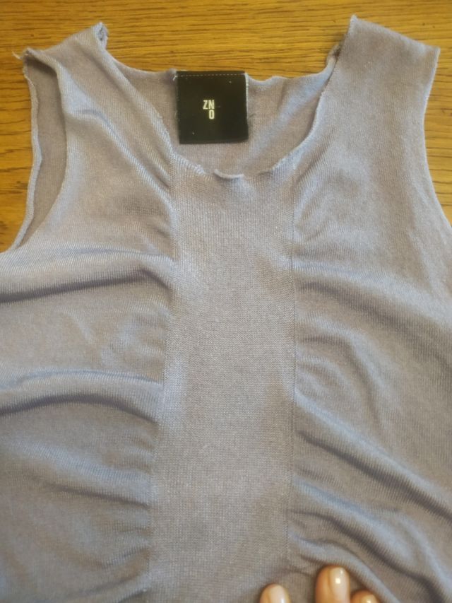 Canotta lilla estiva