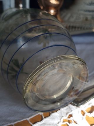 Vaso Art Deco Dipinto a Mano
