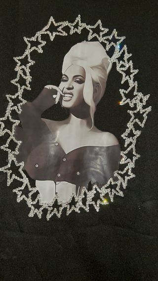Felpa Beyoncé strass
