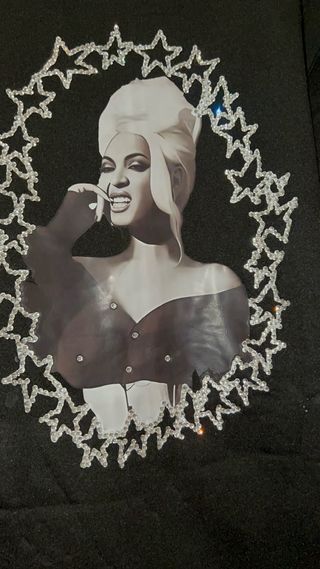 Felpa Beyoncé strass
