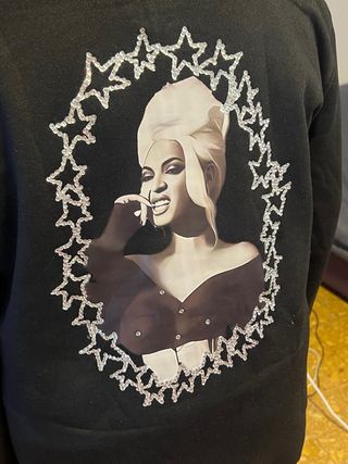 Felpa Beyoncé strass
