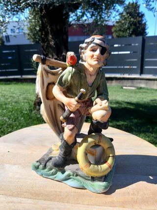 Statua Pirata Capodimonte 21cm