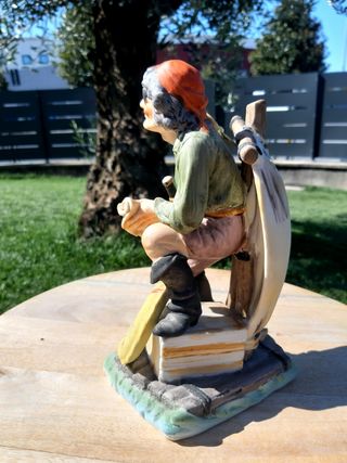 Statua Pirata Capodimonte 21cm