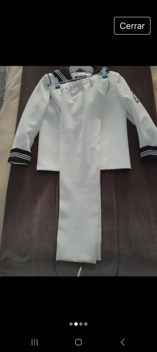 Traje de comunión Angelito blanco