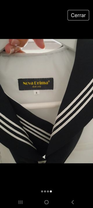 Traje de comunión Angelito blanco
