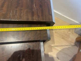 Mesitas nido de madera - 3 uds