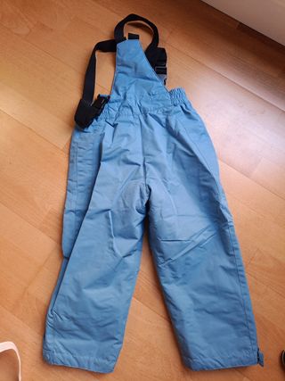 Pantalones nieve niño azul