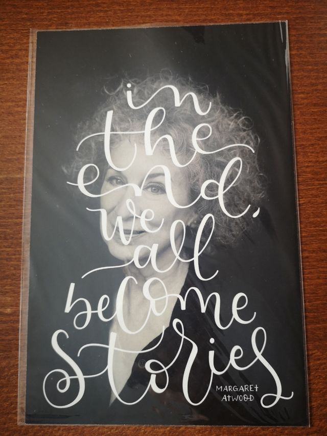 Lámina Margaret Atwood - Cita