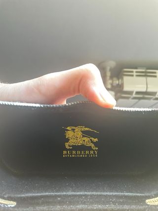 Gafas Burberry -  Negras y Marrón