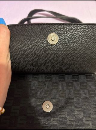 Mini borsa Sisley nera