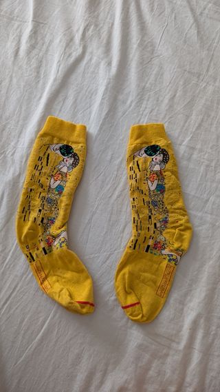 Calcetines bordados Klimt - El Beso