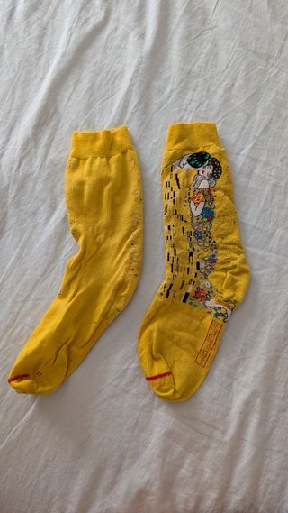 Calcetines bordados Klimt - El Beso