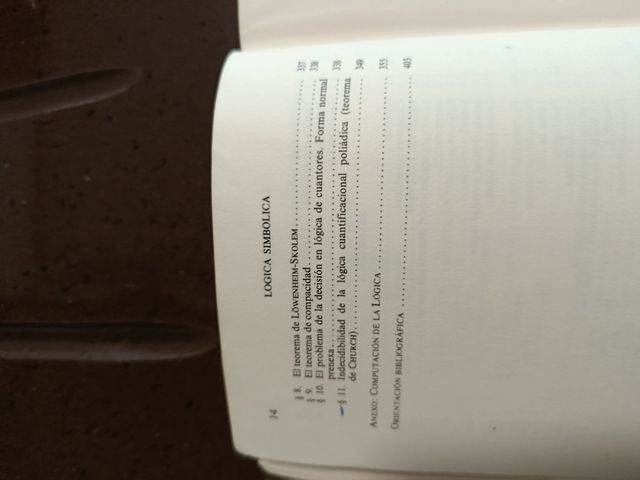 Lógica simbólica (Serie de filosofía y ensay...