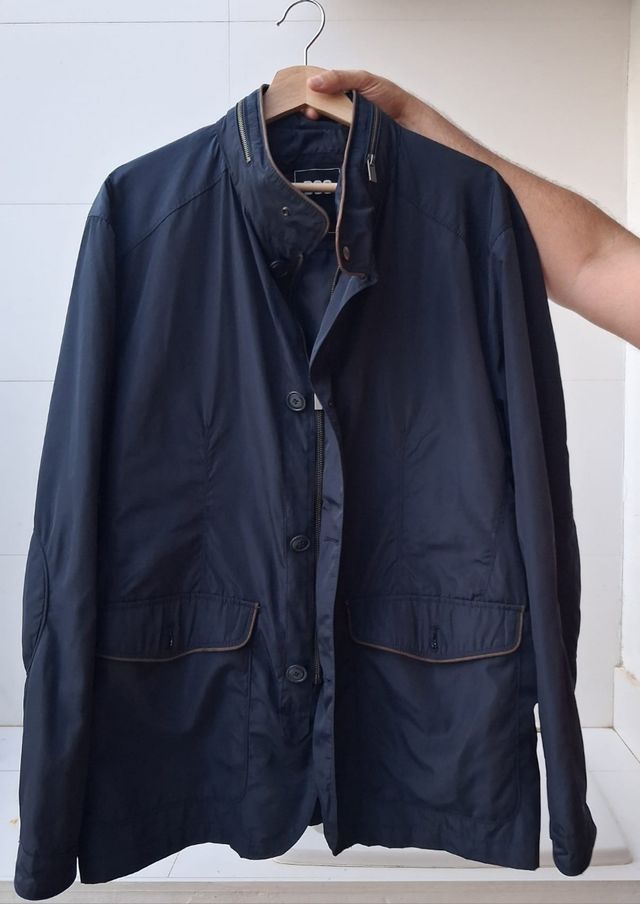 Chaqueta entretiempo azul