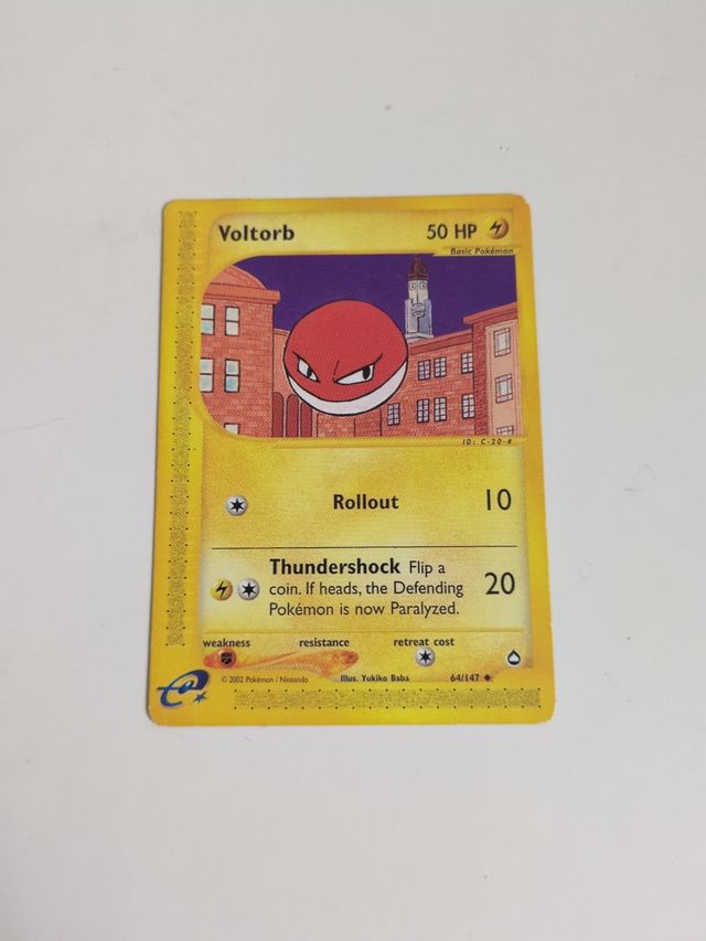 Voltorb 64/147 - Carta Pokémon