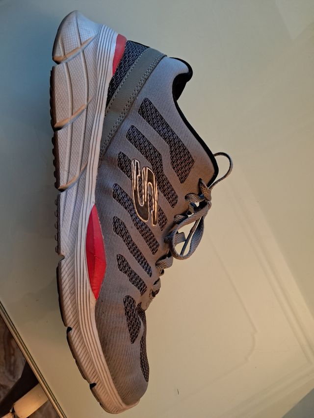Scarpe Skechers Grigio/Rosso