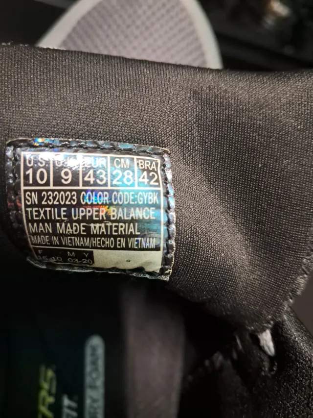 Scarpe Skechers Grigio/Rosso