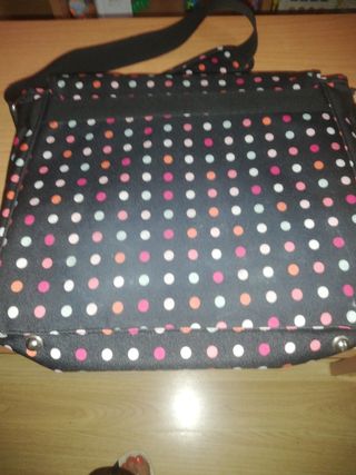 Bolso Roxy estampado de puntos multicolor