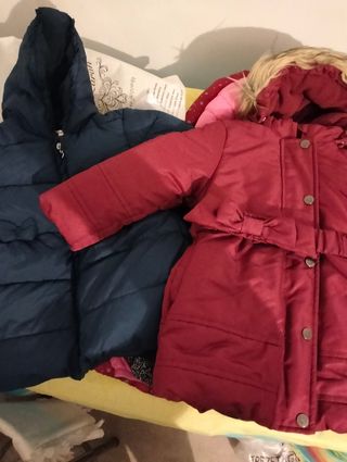 2 Giubbotti bambina invernali