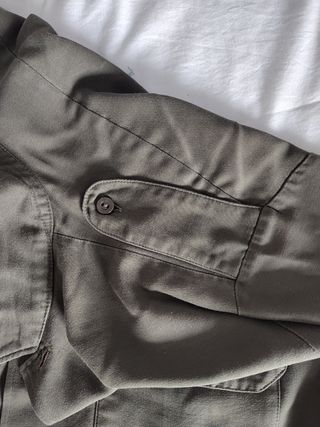 MILITARY SHIRT, OLIVE GREEN, M