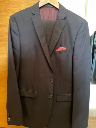 Traje Zara Man negro