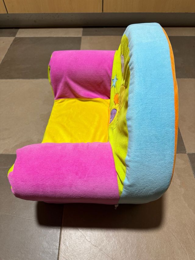 Sillón infantil colorido