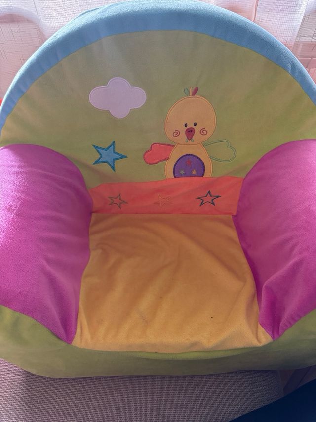 Sillón infantil colorido