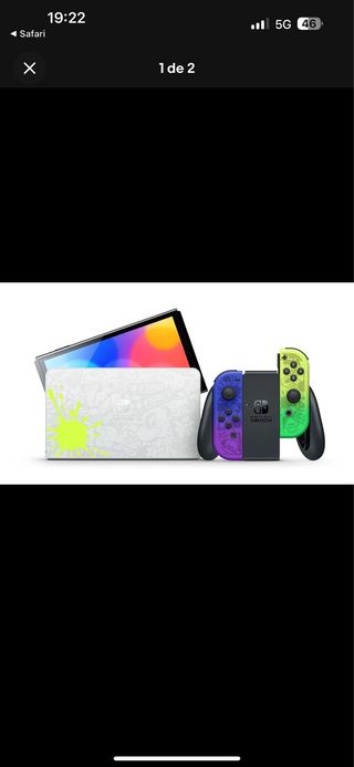 Nintendo Switch OLED Splatoon 2 mandos