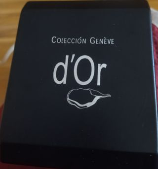 Reloj y anillo  Colección Genėve d'Or color plata.