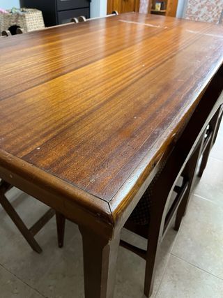 Mesa comedor madera 83x173cm