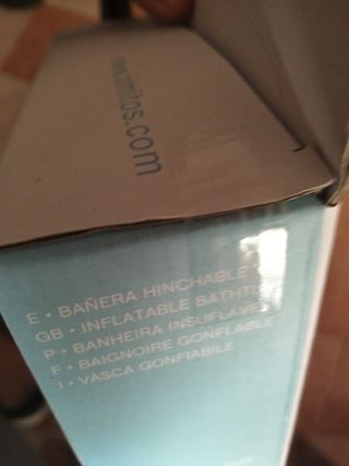 Bañera inflable Olmitos bebé