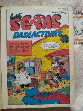 Comics Miki, Donald,Festival Disney.Años 80.Lote
