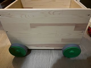 Caja juguetes IKEA - Madera, verde