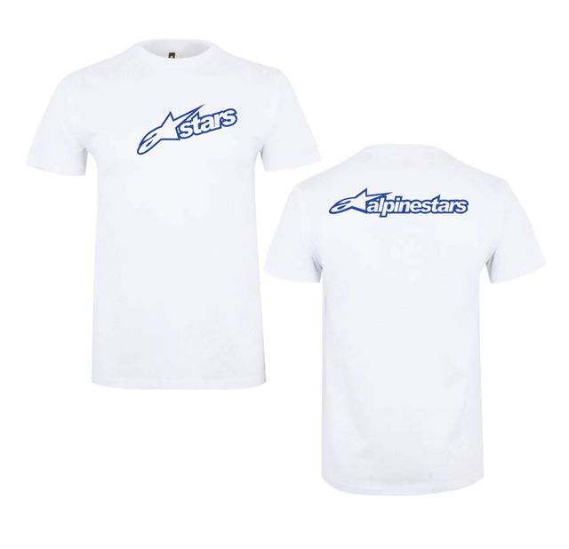 Alpinestars camiseta blanca oferta talla m