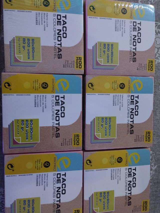 Artículos de papelería