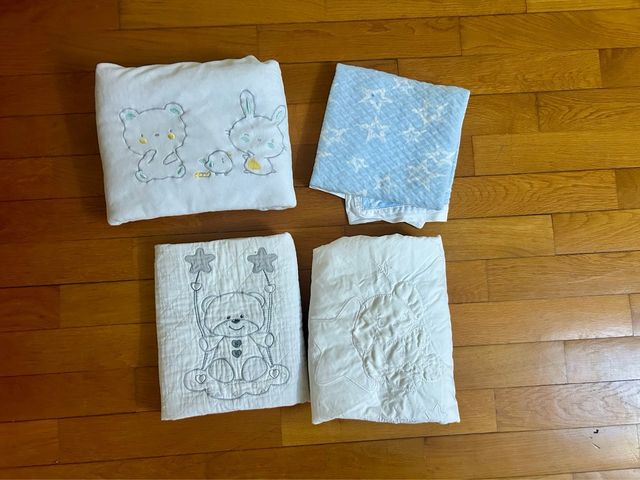 4 Coperte neonato - teneri orsetti