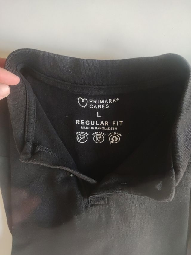 2 Polos Primark negros