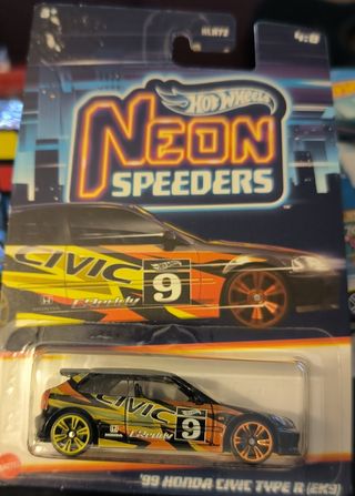 Hot Wheels Honda Civic Type R Neon